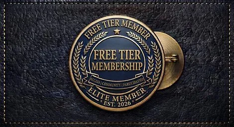 Free membership badge